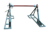 conductor tension stringing reel elevator stands with disc brake