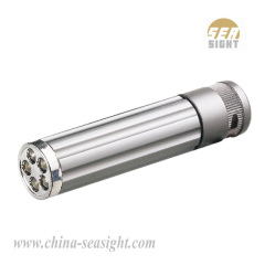 Aluminum 5 LED flashlight