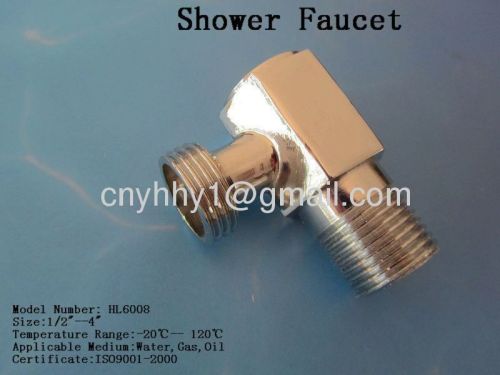 Brass shower faucet