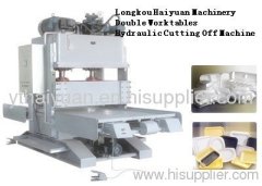 Double Worktables Hydraulic Cutting Off Machine