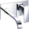 Single lever wall basin mixer