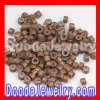 Wholesale Brown Silicone Micro Beads feathers locks For Hair Extension