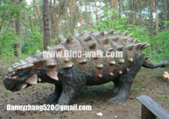 Theme Park Fiberglass Dinosaur-Ankylosaurus Replica