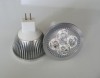 4W 4x1W High Power led spot MR16 base