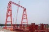 Truss Double Girder Gantry Crane with Trolley QME120t-78m-65m