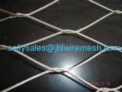 Stainless Steel Wire Rope Zoo Mesh