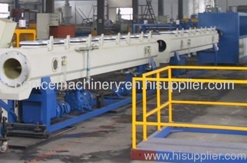 PE large diameter pipe production machine