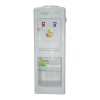 Floor standing hot and cold water dispenser with cabinet