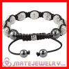 2012 Fashion Shamballa Tresor Paris Bracelets With Crystal And Hematite