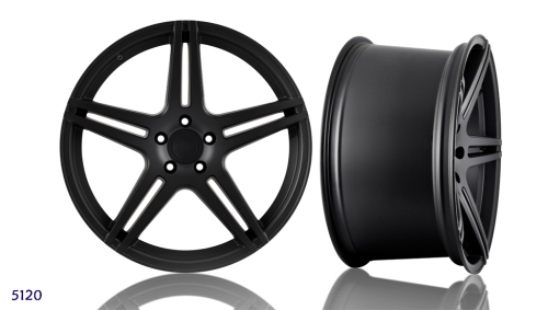 STAGGERED FRONT REAR ALLOY WHEEL