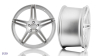 Silver STAGGERED ALLOY WHEEL