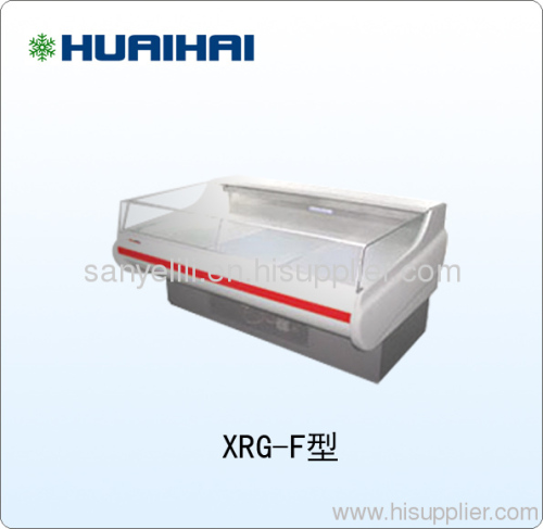 China HUAIHAI Supermarket Fresh Meat Chest Display Refrigerating Case Showcase Freezer Refrigerator