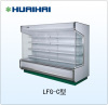 China HUAIHAI Supermarket Retail Refrigeration Multideck Open Vertical Display Case Merchandisers Chillers Freezers