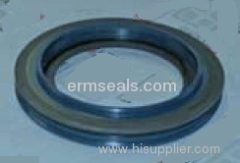 Hub axle oil seal