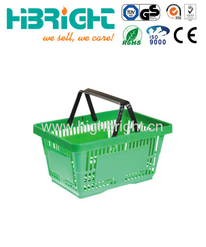 plastic shopping basket