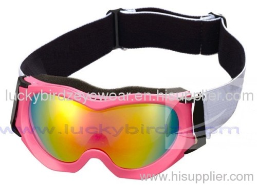 kid fit ski goggles defog glasses compatible