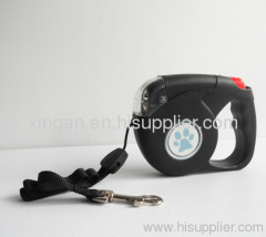 retractable dog leash with LED light