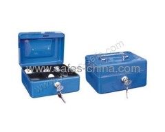 Steel Storage Cash Box With Tray and key