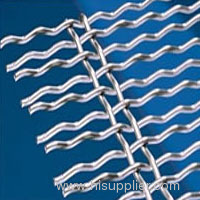 China Iron Wire Crimped Mesh