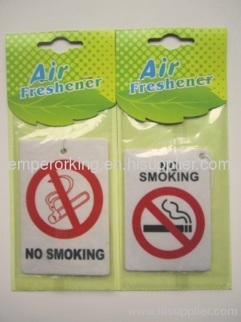 Paper air freshener