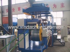 Strapping band making machine