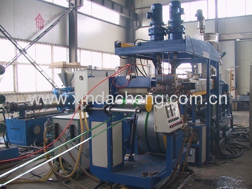 PET strap extruder