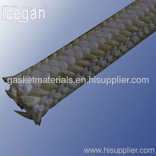 PTFE Braided Packing with Aramid Corners