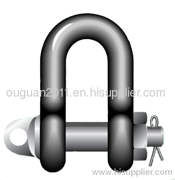 dee shackle with safety bolt from China manufacturer - Qingdao Ouguan ...