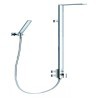 Single lever concealed shower mixer