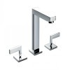 Two handle basin mixer deck mounted basin foucet