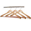 high-grade solid wood hanger for suit & coat