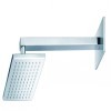 Wall shower arm with rainshower