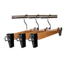 high-grade solid wood hanger for pants