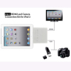 HDMI Connection kit With AV Cable Mini USB Cable Card Reader For iPad iPhone - White