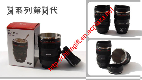 Caniam Camera Lens Coffee Mug with stainless steel 24-105 mm (Fifth Generation)