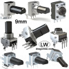 9mm Rotary potentiometers