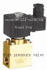 2way IP65 brass water gas high pressure solenoid valve