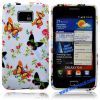 For Samsung i9100 Galaxy S2 Butterflies Silicone Case