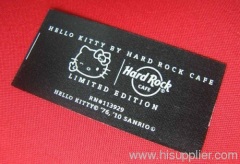 printing label;woven label