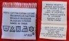 garment accessories;care label