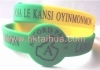 Silicone wristbands