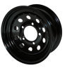 black steel wheel