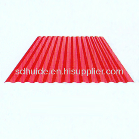 Colorful corrugated steel sheet ,color roof tile