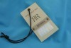 hang clothing tag ;garment accessories