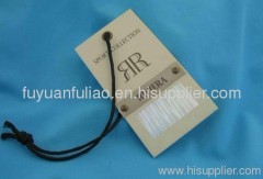 hang clothing tag ;garment accessories