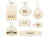 various hang labels;hang tags