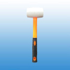 Rubber Mallet With Fiberglass Handle