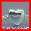 Solid Sterling Silver Charm Heart Beads european lovelinks beads Wholesale