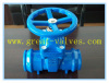 856-F (DIN) Ductile iron resilient seat gate valve NRS flanged ends