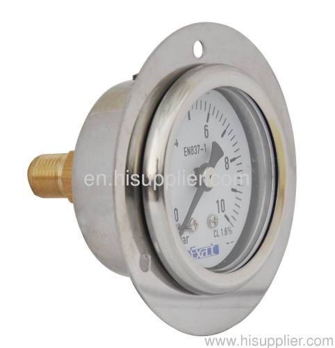 Liquid filled pressure gauge-115AV